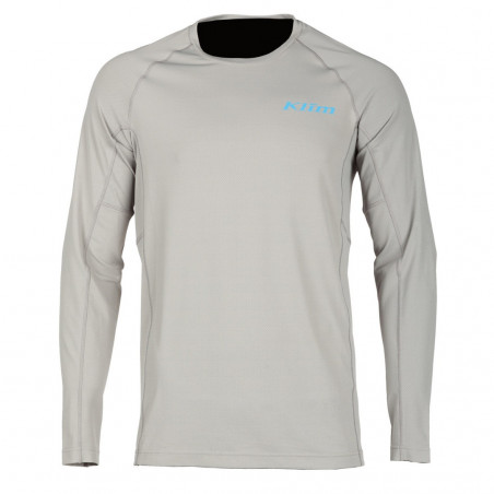 KLIM - MAGLIA MANICHE LUNGHE INTIMA TECNICA ESTIVA AGGRESSOR COOL -1.0 GRIGIO