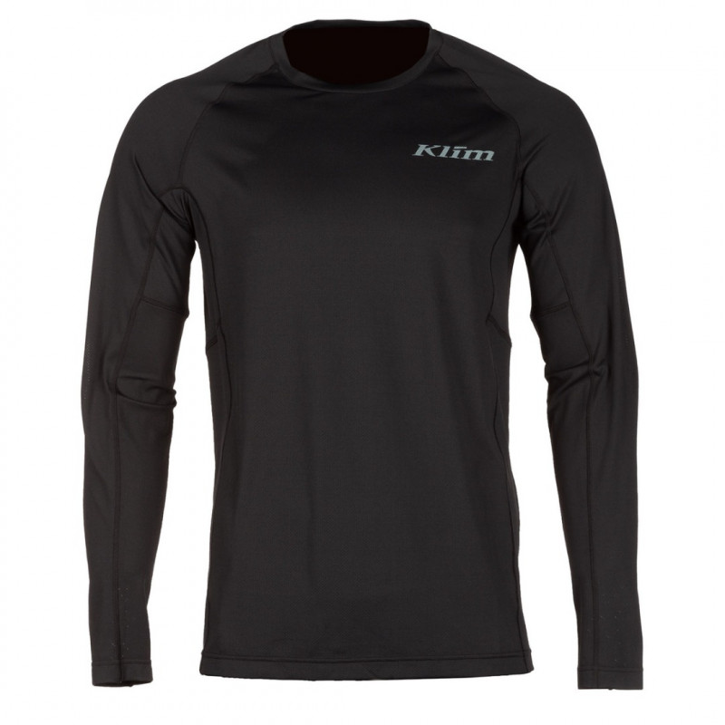 KLIM - MAGLIA MANICHE LUNGHE INTIMA TECNICA ESTIVA AGGRESSOR COOL -1.0 NERO