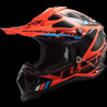 LS2 - CASCO MOTOCROSS MX700 SUBVERTER STOMP ARANCIONE FLUO/NERO