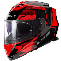 LS2 - CASCO MOTO INTEGRALE FF800 STORM II TRACKER - NERO/ROSSO