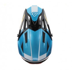 ACERBIS - CASCO MOTOCROSS T711 - AZZURRO/BIANCO
