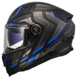 LS2 - CASCO MOTO INTEGRALE VECTOR II ALIZER FF811 - NERO/BLU