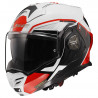 LS2 - CASCO MOTO MODULARE FF901 ADVANT X METRYK BIANCO/ROSSO/NERO