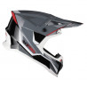 ACERBIS - CASCO MOTOCROSS T711 - GRIGIO/NERO/ROSSO