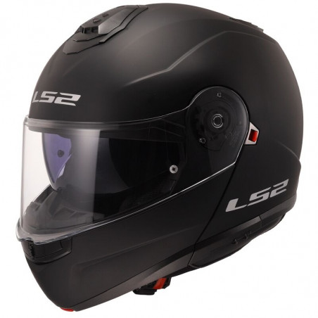 LS2 - CASCO MOTO MODULARE FF908 STROBE II NERO OPACO