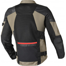 MACNA - GIACCA MOTO ESTIVA RADDIC NERO/SABBIA