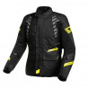 MACNA - GIACCA MOTO TOURING DONNA ULTIMAX - NERO/GIALLO FLUO