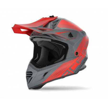 ACERBIS - CASCO MOTOCROSS X-TRACK VTR GRIGIO NARDO/ROSSO