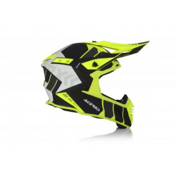 ACERBIS - CASCO MOTOCROSS X-TRACK VTR NERO/GIALLO FLUO/BIANCO