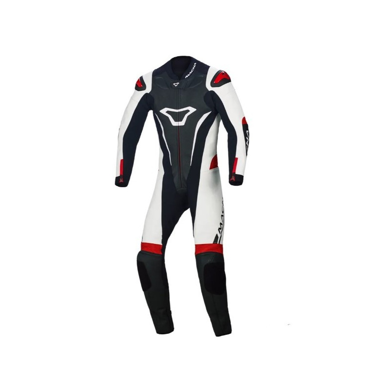 MACNA - TUTA PELLE INTERA JUNIOR 158 - NERO/BIANCO