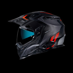 NEXX - CASCO MOTO ADVENTURE X.WED2 VAAL CARBONIO/GRIGIO/ROSSO