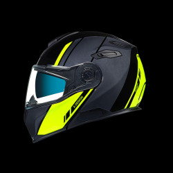 NEXX - CASCO MOTO MODULARE X.VILITUR GRIGIO/GIALLO FLUO
