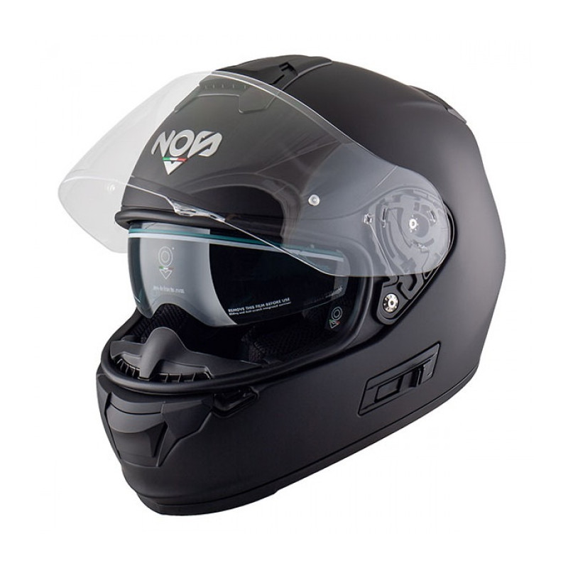 NOS - CASCO MOTO INTEGRALE NS-7 NERO OPACO NOS - CASCO MOTO INTEGRALE NS-7 NERO OPACO