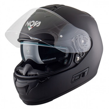 NOS - CASCO MOTO INTEGRALE NS-7 NERO OPACO