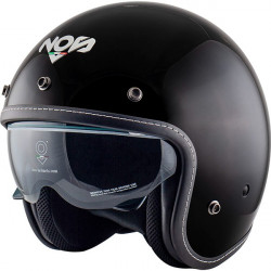 NOS - CASCO MOTO JET CUSTOM NS-1 NERO