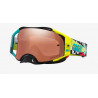 OAKLEY - MASCHERINA MOTOCROSS AIRBRAKE MX JEFFREY HERLINGS LENTE PRIZM BLACK IRIUDIUM - AZZURRO/GIALLO