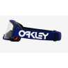 OAKLEY - MASCHERINA MOTOCROSS AIRBRAKE MX MOTO - LENTE TRASPARENTE - BLU/NERO