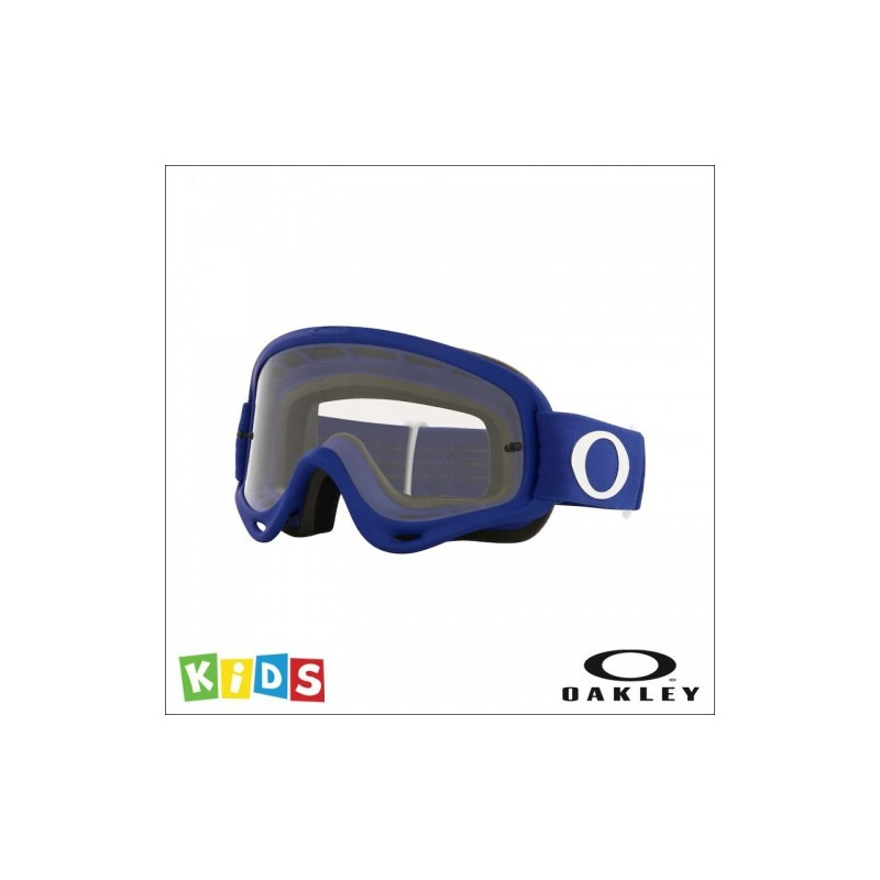 OAKLEY - MASCHERINA MOTOCROSS BAMBINO XS O FRAME - BLU