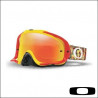 OAKLEY - MASCHERINA MOTOCROSS CROWBAR CAMO VINE JUNGLE RED YELLOW - LENTE FIRE IRIDIUM & CLEAR - ROSSO/GIALLO - ROSSO/GIALLO