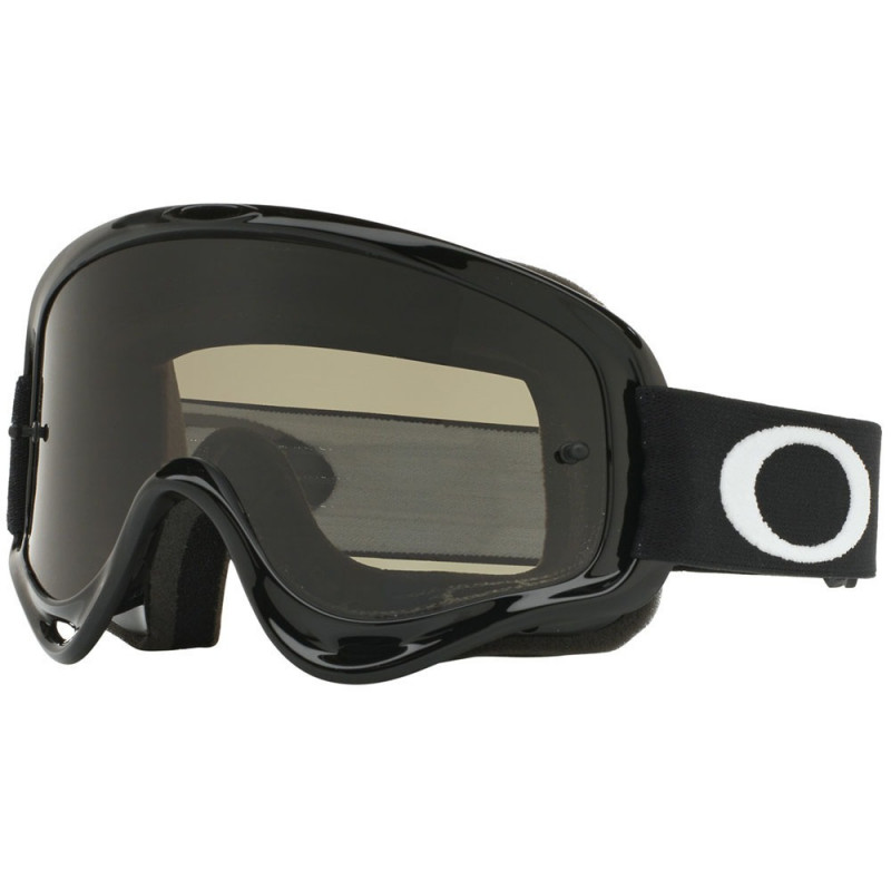 OAKLEY - MASCHERINA MOTOCROSS O FRAME MX JET BLACK - LENTE DARK GREY - NERO - NERO