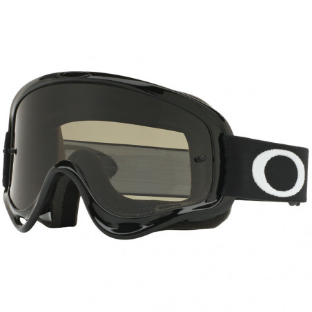 OAKLEY - MASCHERINA MOTOCROSS O FRAME MX JET BLACK - LENTE DARK GREY - NERO - NERO