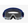 OAKLEY - MASCHERINA MOTOCROSS O-FRAME MX TROY LEE DESIGNS - LENTE TRASPARENTE - BLU/ROSA