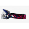 OAKLEY - MASCHERINA MOTOCROSS O-FRAME MX TROY LEE DESIGNS - LENTE TRASPARENTE - BLU/ROSA