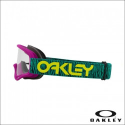 OAKLEY - MASCHERINA O FRAME MX MOTO BENGAL - LENTE TRASPARENTE - VIOLA