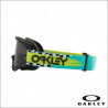 OAKLEY - MASCHERINA O FRAME MX MOTO CHECKS - LENTE DARK GREY - NERO/GIALLO/AZZURRO