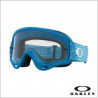 OAKLEY - MASCHERINA O FRAME MX MOTO CRACKLE - LENTE TRASPARENTE - BLU/AZZURRO