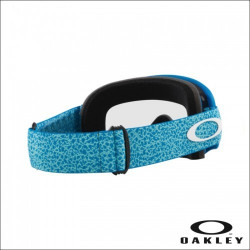 OAKLEY - MASCHERINA O FRAME MX MOTO CRACKLE - LENTE TRASPARENTE - BLU/AZZURRO