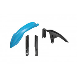 RACETECH - KIT PARAFANGO ALTO E PARASTELI PER YAMAHA T7 - AZZURRO
