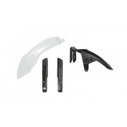 RACETECH - KIT PARAFANGO ALTO E PARASTELI PER YAMAHA T7 - BIANCO