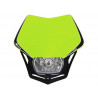RACETECH - MASCHERINA PORTAFARO V-FACE GIALLO FLUO/NERO