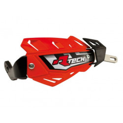 RACETECH - PARAMANI CHIUSI FLX ALU - ARANCIONE FLUO