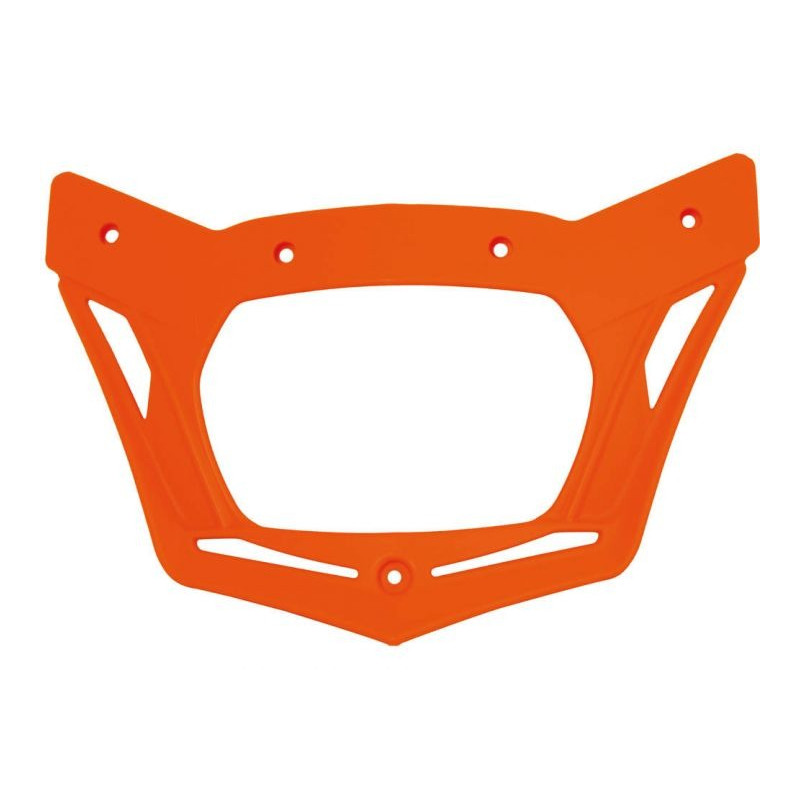 RACETECH - RICAMBIO PORTAFARO MASCHERINA V-FACE ARANCIONE KTM