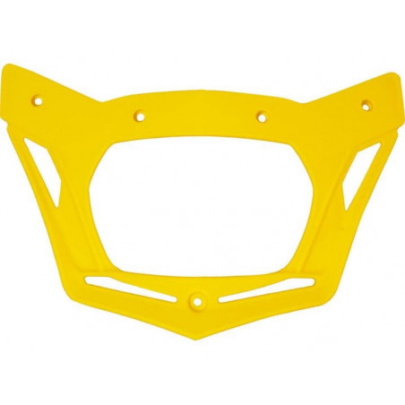RACETECH - RICAMBIO PORTAFARO MASCHERINA V-FACE GIALLO