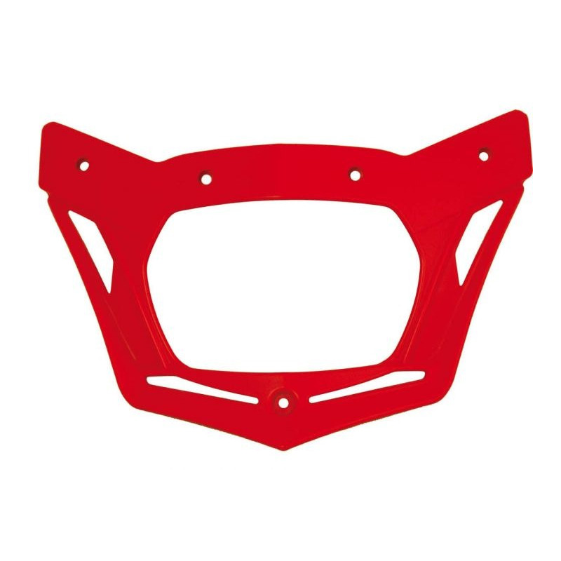 RACETECH - RICAMBIO PORTAFARO MASCHERINA V-FACE ROSSO