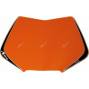 RACETECH - RICAMBIO TABELLA PORTANUMERO MASCHERINA V-FACE ARANCIONE