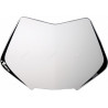 RACETECH - RICAMBIO TABELLA PORTANUMERO MASCHERINA V-FACE BIANCO