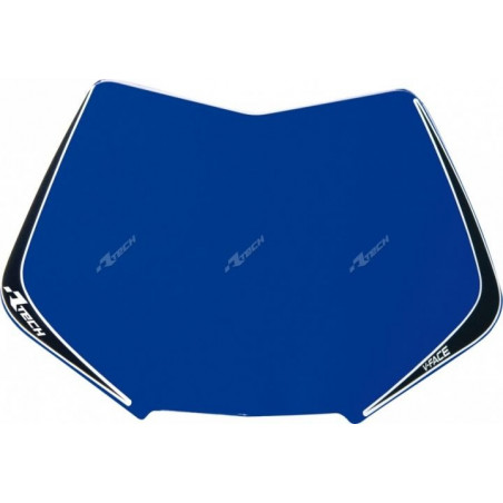 RACETECH - RICAMBIO TABELLA PORTANUMERO MASCHERINA V-FACE BLU