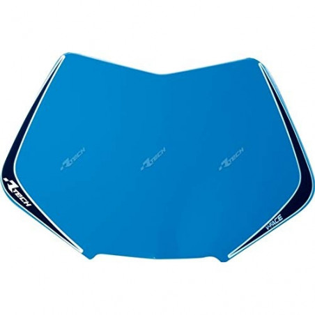 RACETECH - RICAMBIO TABELLA PORTANUMERO MASCHERINA V-FACE BLU TM