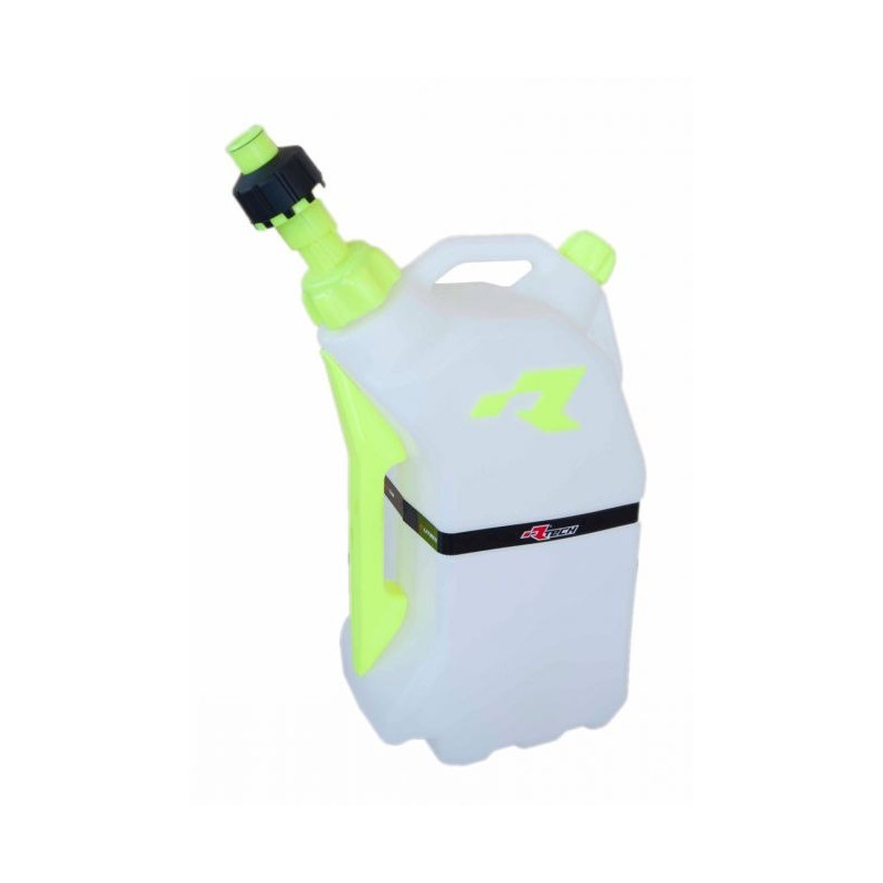 RACETECH - TANICA 15 LITRI RIFORNIMENTO RAPIDO - GIALLO FLUO