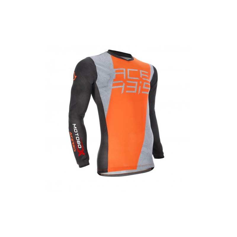 ACERBIS - MAGLIA MOTOCROSS MX J-TRACK ARANCIONE/GRIGIO/NERO