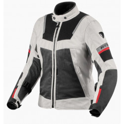 REV'IT - GIACCA MOTO TOURING ESTIVA DONNA TORNADO 4 H2O - GRIGIO/NERO