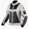 REV'IT - GIACCA MOTO TOURING ESTIVA DONNA TORNADO 4 H2O - GRIGIO/NERO