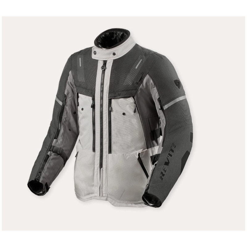 REV'IT - GIACCA MOTO TOURING SAND 5 H2O - GRIGIO
