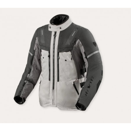 REV'IT - GIACCA MOTO TOURING SAND 5 H2O - GRIGIO