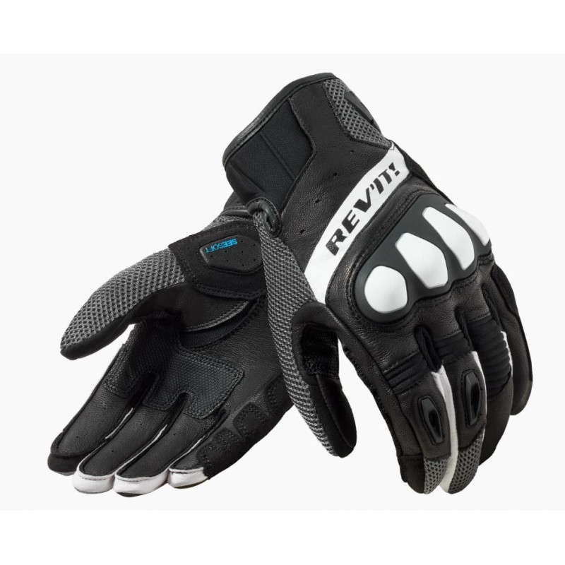 REV'IT - GUANTI MOTO ESTIVI RITMO - NERO/GRIGIO