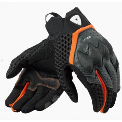 REV'IT - GUANTI MOTO ESTIVI VELOZ NERO/ARANCIONE